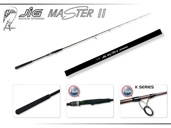 Assassin Jigmaster II Slow pitch Jigging rods