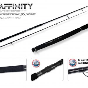 Assassin Affinity Pure Sense Saltwater Lure rod- 9'6" Medium Heavy (MH) – Cast Weight: 14g to 42g