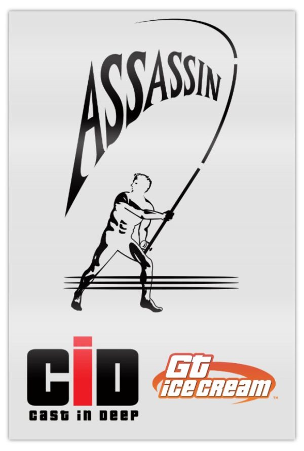 Assassin Ocean Angler Stickers - Image 4