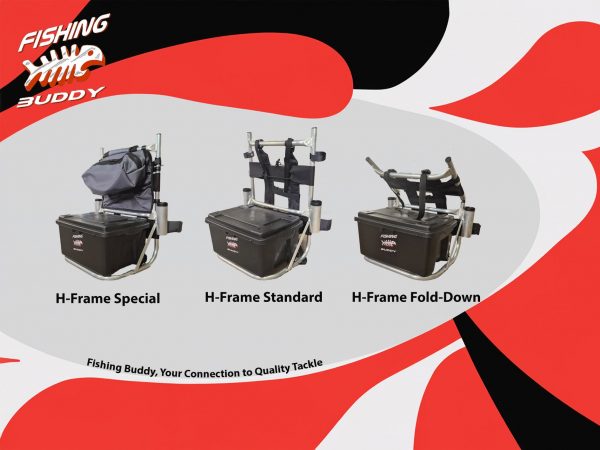 Fishing Buddy H-Frame Pro Series - fold down - Image 9