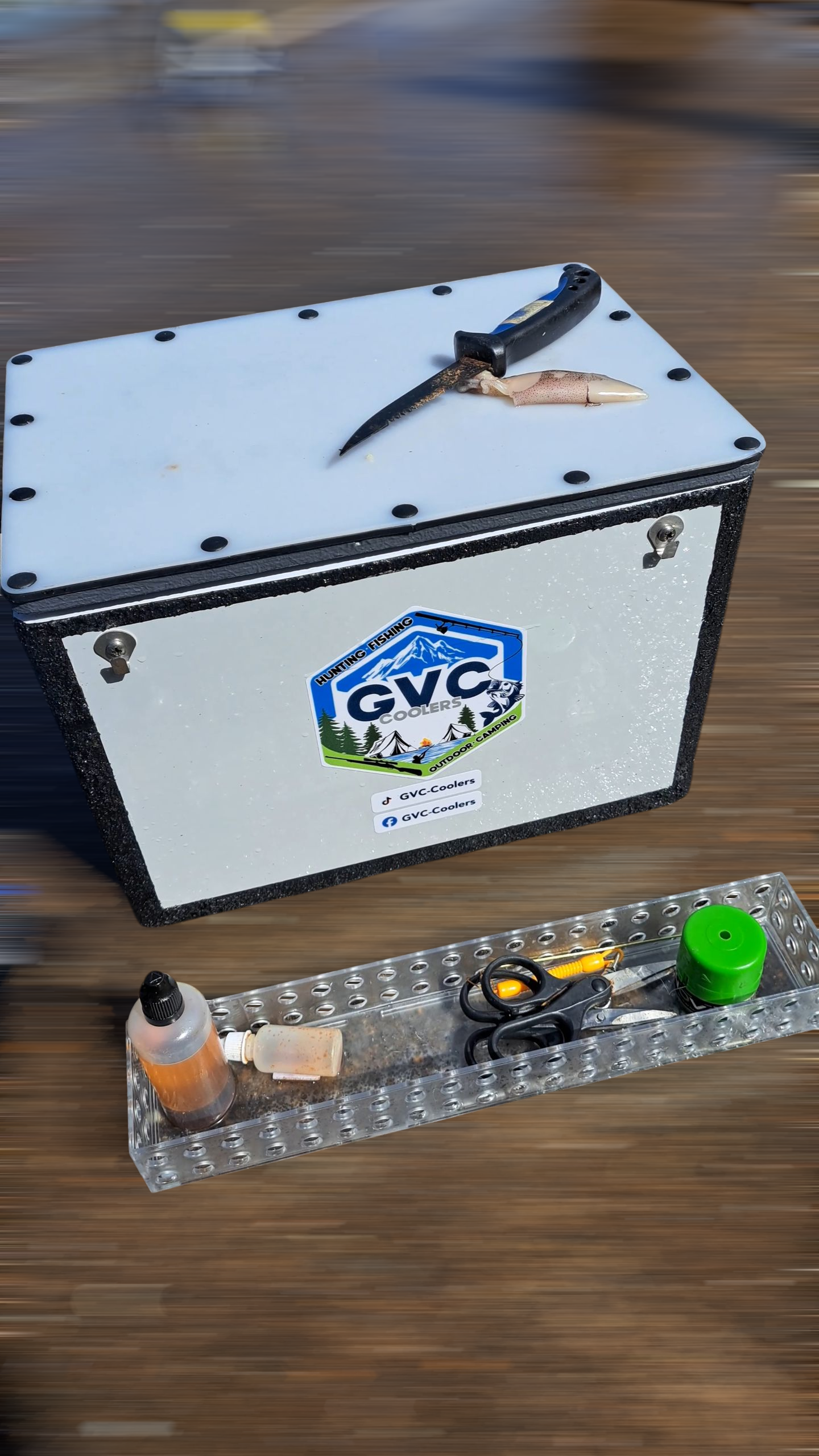 GVC Coolers - Frozen Bait boxes