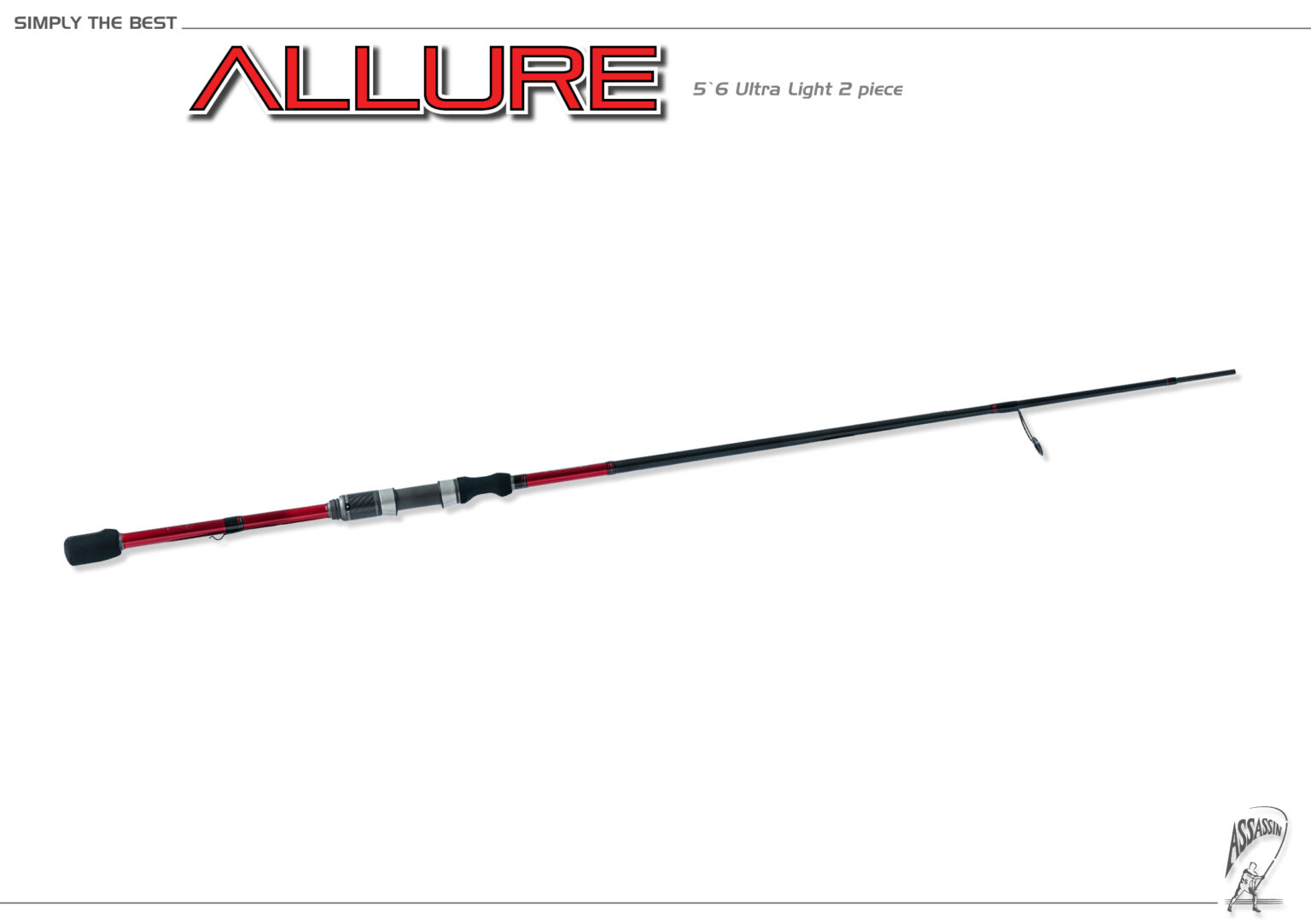 Assassin Allure Ultra‑Light Fishing Rod – 5ft6 & 6ft6 (Estuary & Micro species) - Image 7