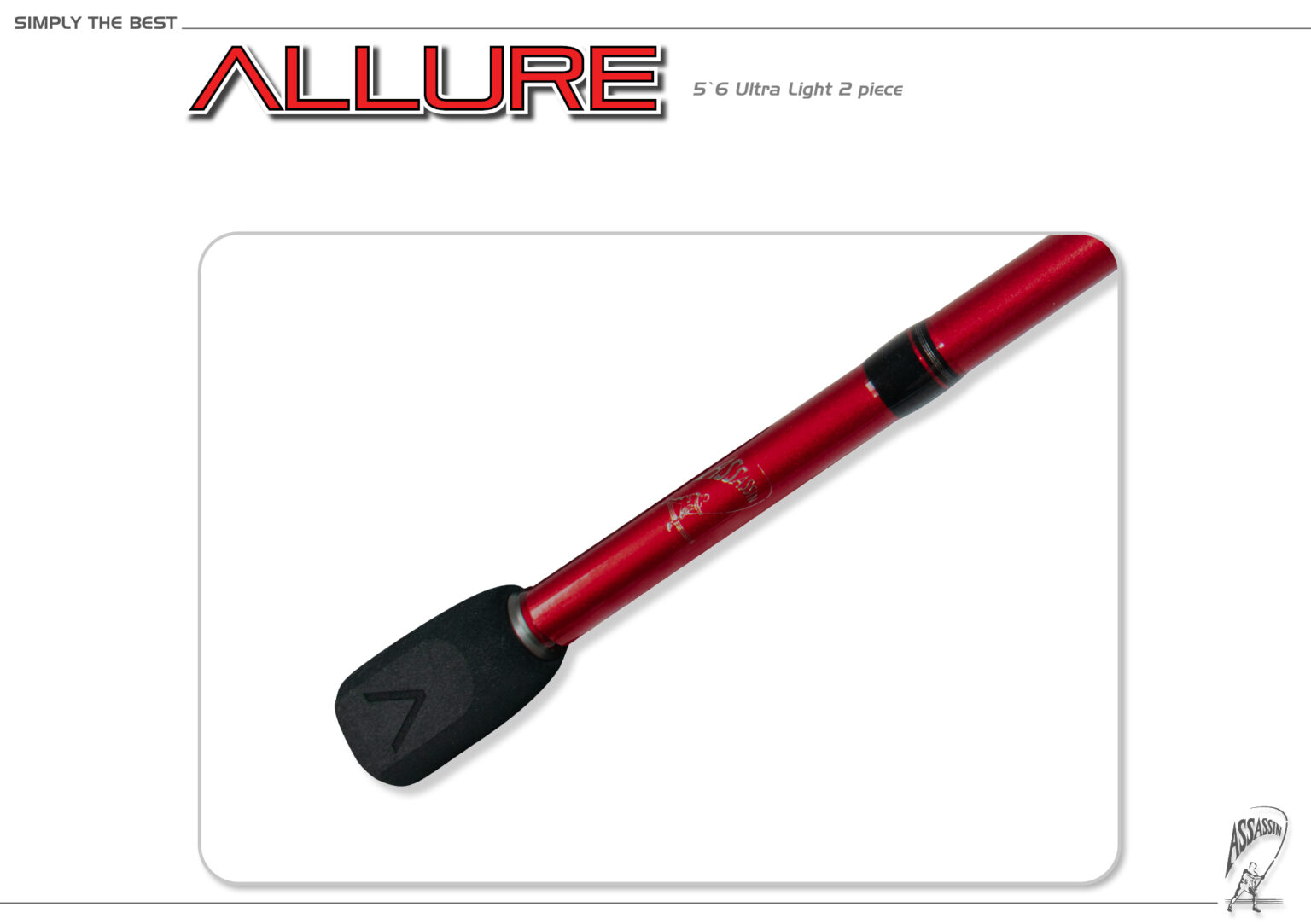 Assassin Allure Ultra‑Light Fishing Rod – 5ft6 & 6ft6 (Estuary & Micro species) - Image 6