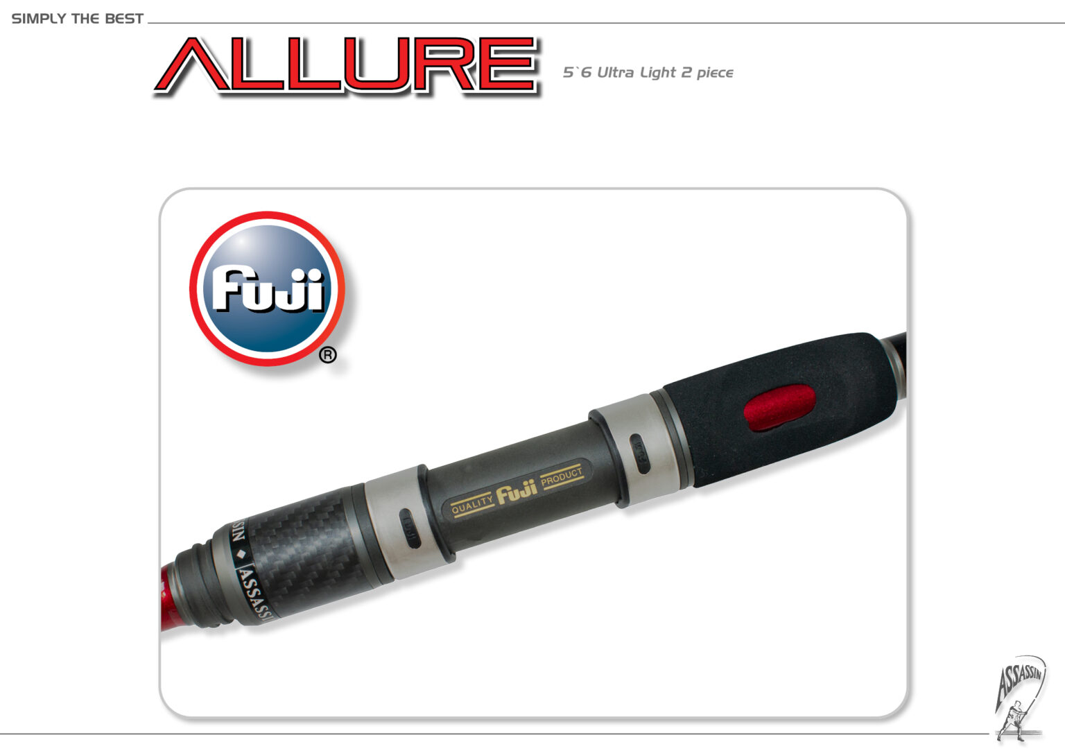 Assassin Allure Ultra‑Light Fishing Rod – 5ft6 & 6ft6 (Estuary & Micro species) - Image 5