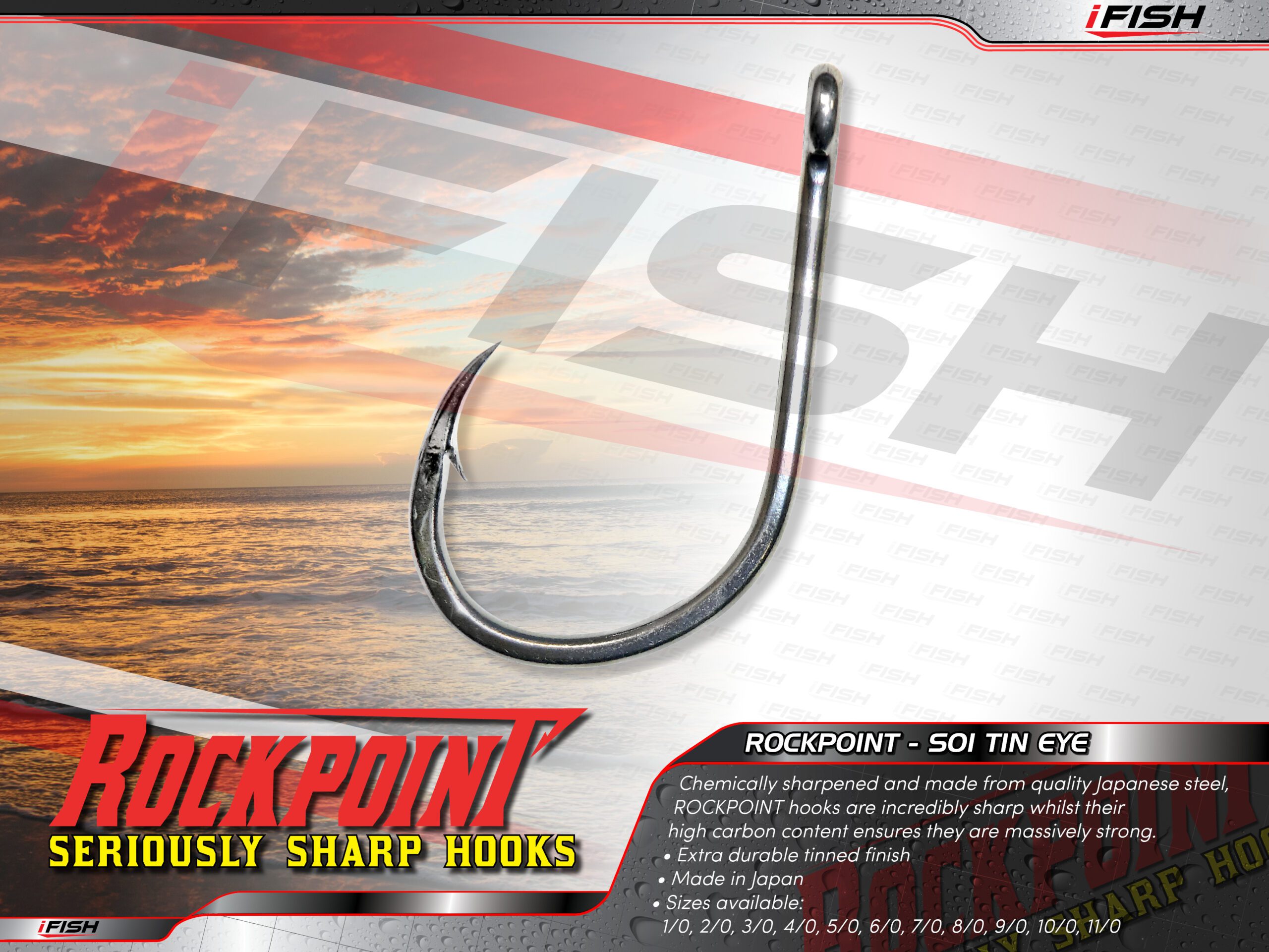 Rockpoint Saltwater Hooks – Soi Tin Eye