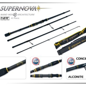 Supernova Travel Series lure rod